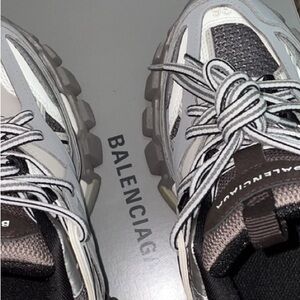 Balenciaga Striped Black and White Shoelaces Accessory